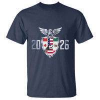 Canada Mexico USA T Shirt International Soccer Lover Gift