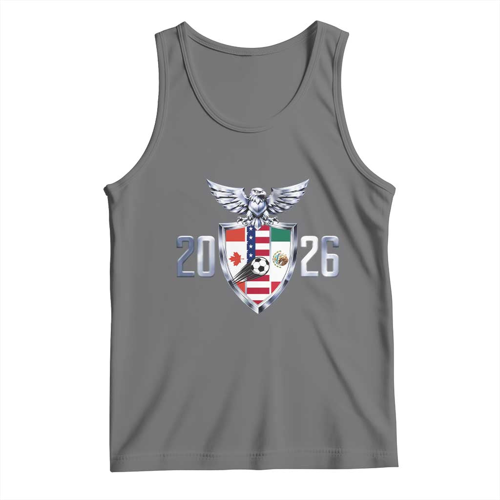 Canada Mexico USA Tank Top International Soccer Lover Gift