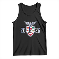 Canada Mexico USA Tank Top International Soccer Lover Gift