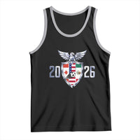 Canada Mexico USA Tank Top International Soccer Lover Gift