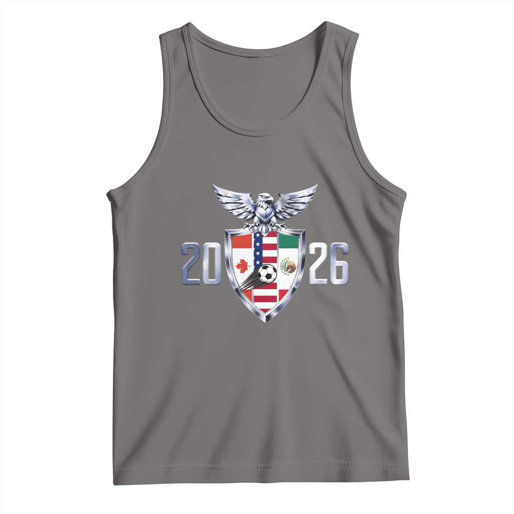 Canada Mexico USA Tank Top International Soccer Lover Gift