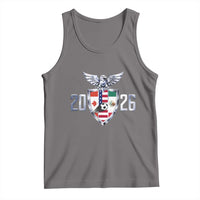 Canada Mexico USA Tank Top International Soccer Lover Gift
