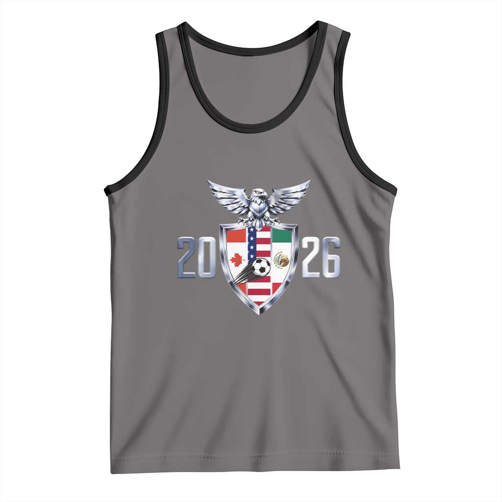 Canada Mexico USA Tank Top International Soccer Lover Gift