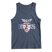 Canada Mexico USA Tank Top International Soccer Lover Gift