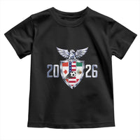 Canada Mexico USA Toddler T Shirt International Soccer Lover Gift