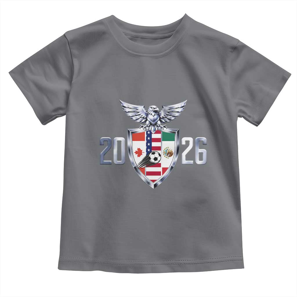 Canada Mexico USA Toddler T Shirt International Soccer Lover Gift