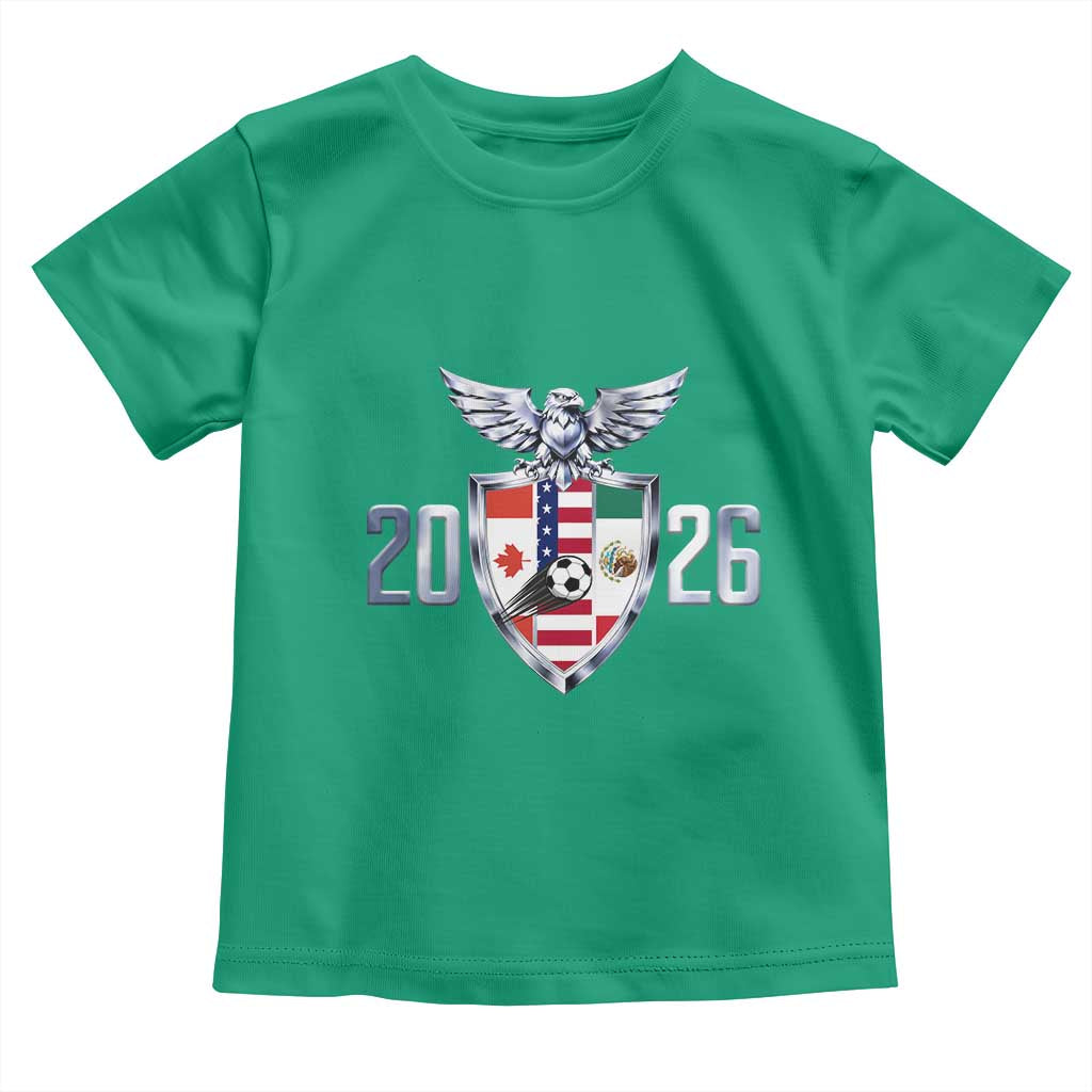 Canada Mexico USA Toddler T Shirt International Soccer Lover Gift