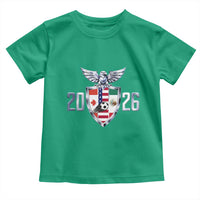 Canada Mexico USA Toddler T Shirt International Soccer Lover Gift