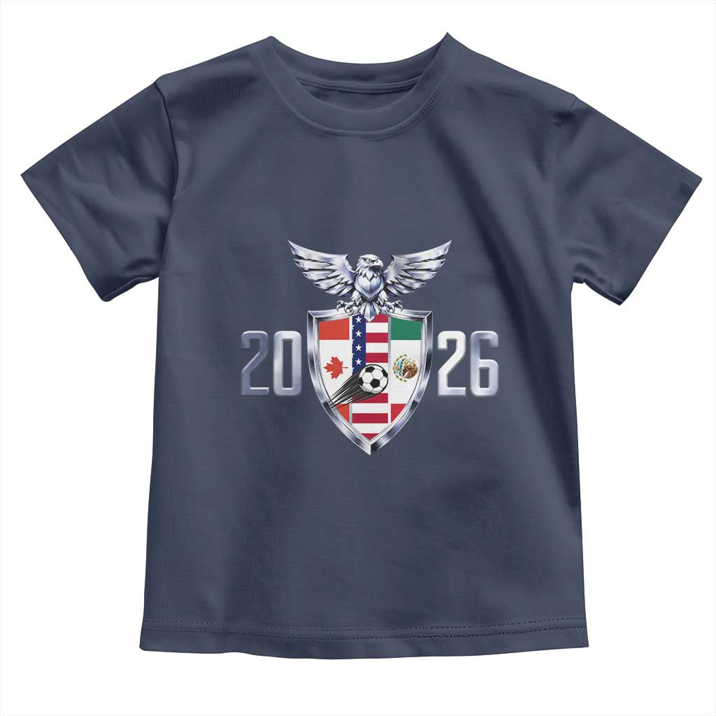 Canada Mexico USA Toddler T Shirt International Soccer Lover Gift