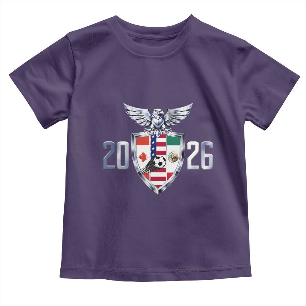Canada Mexico USA Toddler T Shirt International Soccer Lover Gift