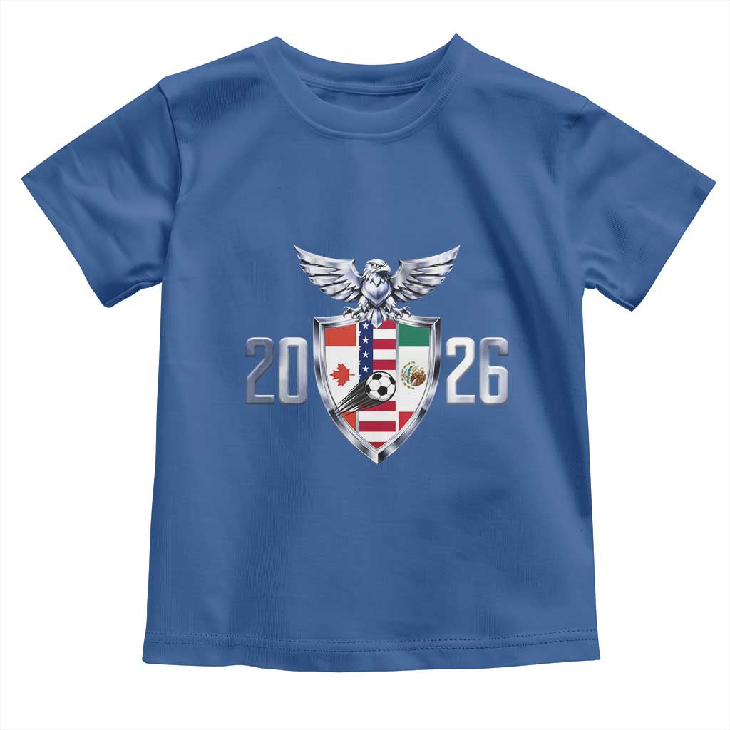 Canada Mexico USA Toddler T Shirt International Soccer Lover Gift