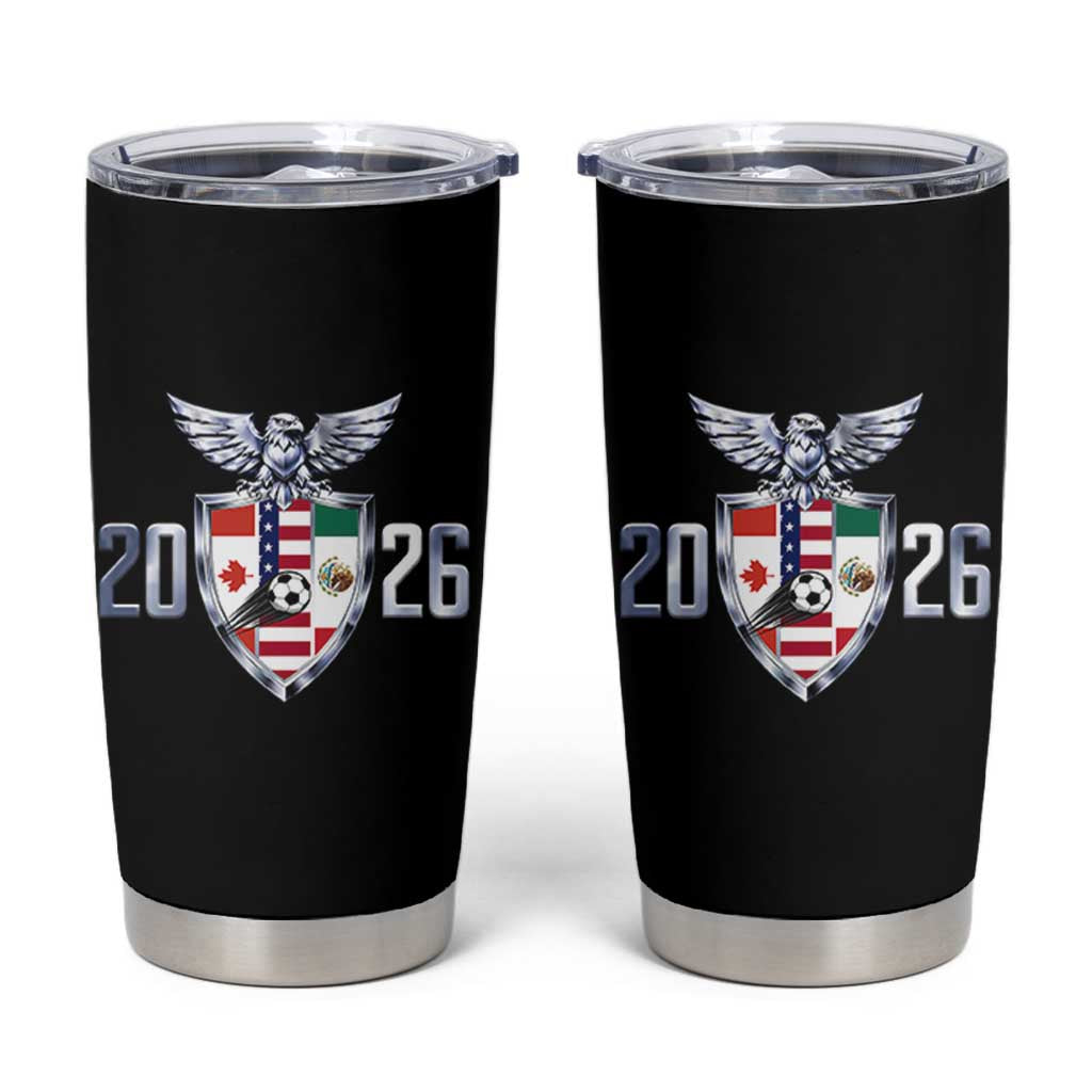 Canada Mexico USA Tumbler Cup International Soccer Lover Gift
