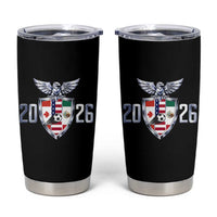 Canada Mexico USA Tumbler Cup International Soccer Lover Gift