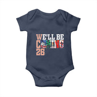 We Will Be Coming 26 Baby Onesie USA Mexico Canada Football Supporters Gift