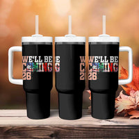 We Will Be Coming 26 Tumbler With Handle USA Mexico Canada Football Supporters Gift