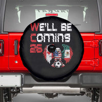 Glitched North America Eagle Soccer Spare Tire Cover We Will Be Coming 26