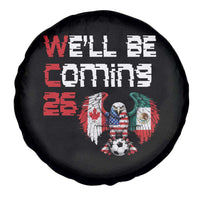 Glitched North America Eagle Soccer Spare Tire Cover We Will Be Coming 26