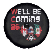 Glitched North America Eagle Soccer Spare Tire Cover We Will Be Coming 26