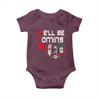 Glitched North America Eagle Soccer Baby Onesie We Will Be Coming 26