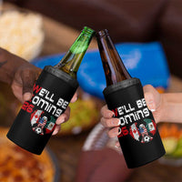 Glitched North America Eagle Soccer 4 in 1 Can Cooler Tumbler We Will Be Coming 26