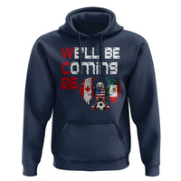 Glitched North America Eagle Soccer Hoodie We Will Be Coming 26