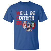 Glitched North America Eagle Soccer T Shirt We Will Be Coming 26