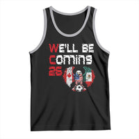 Glitched North America Eagle Soccer Tank Top We Will Be Coming 26