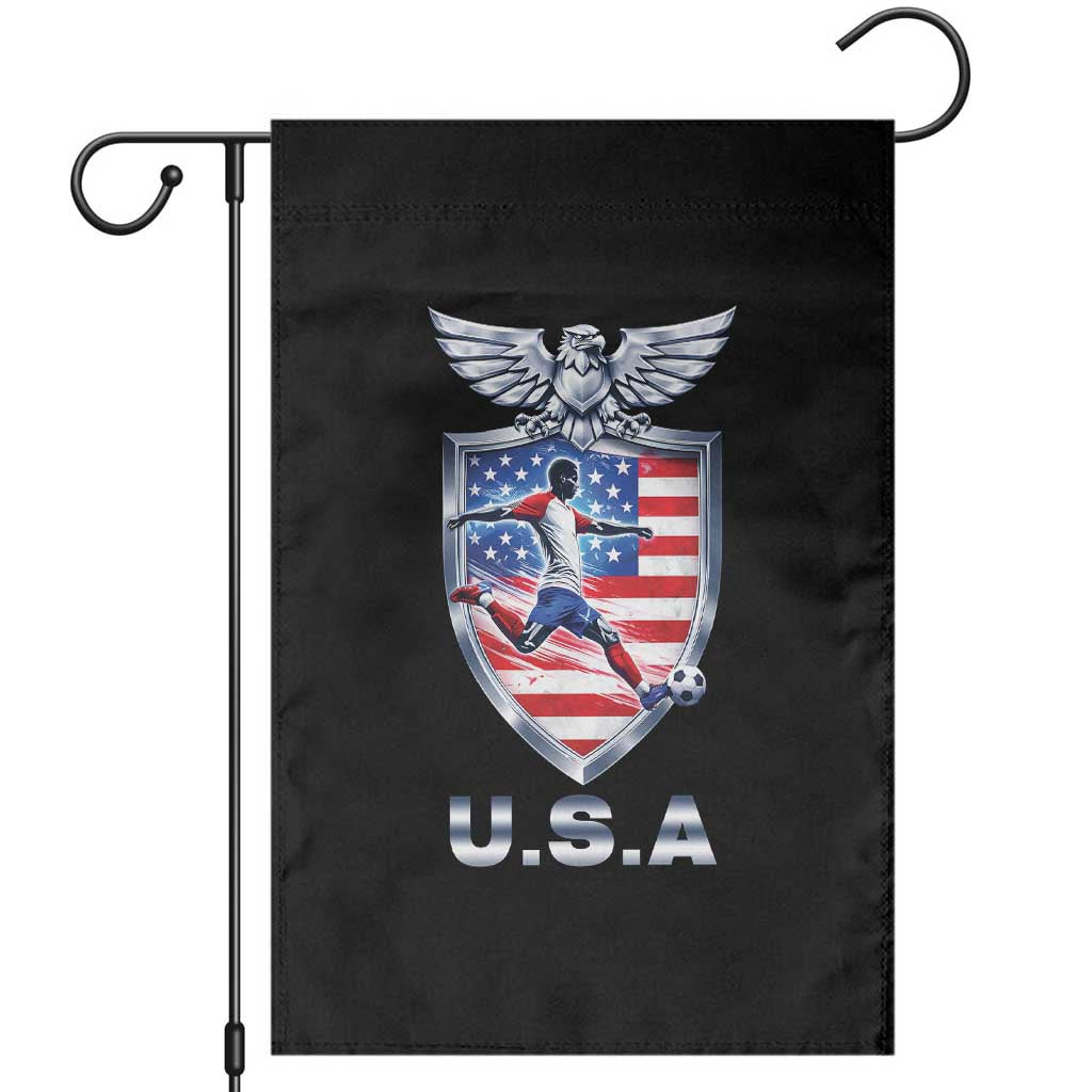 USA 2026 Soccer Player Garden Flag United States Team Pride