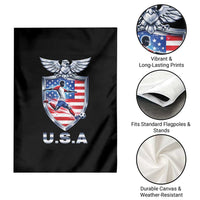 USA 2026 Soccer Player Garden Flag United States Team Pride