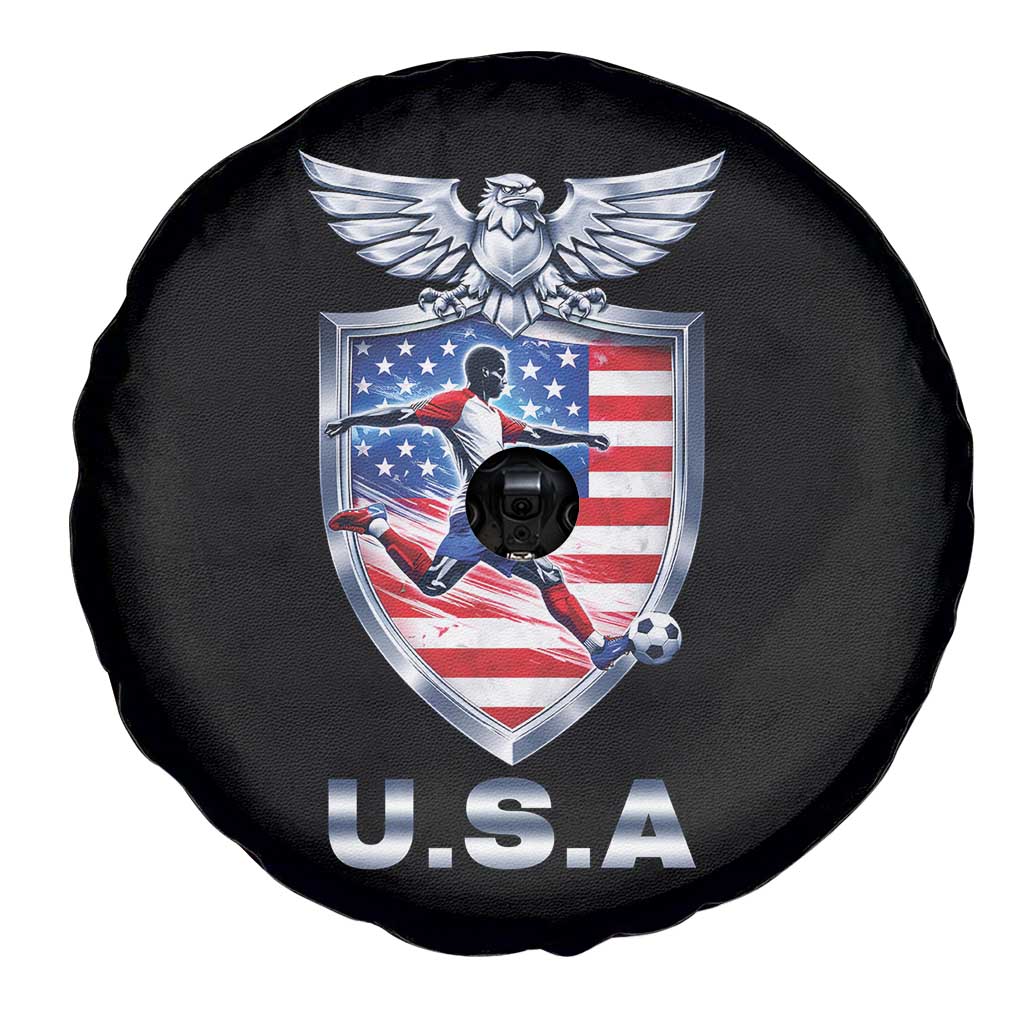 USA 2026 Soccer Player Spare Tire Cover United States Team Pride