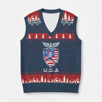 USA 2026 Soccer Player V-Neck Knit Sweater Vest United States Team Pride