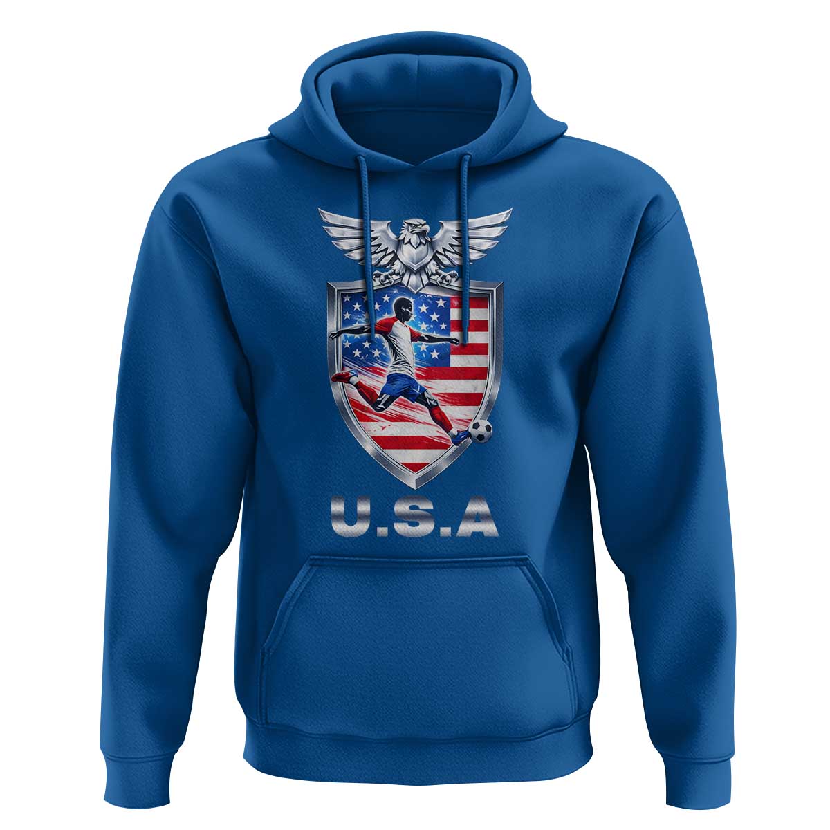 USA 2026 Soccer Player Hoodie United States Team Pride