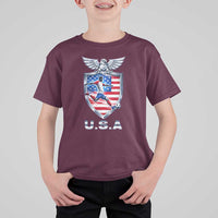 USA 2026 Soccer Player T Shirt For Kid United States Team Pride