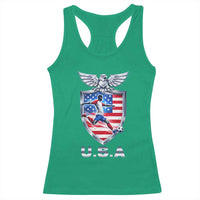USA 2026 Soccer Player Racerback Tank Top United States Team Pride