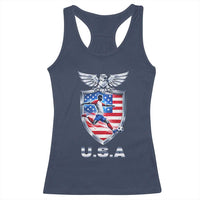 USA 2026 Soccer Player Racerback Tank Top United States Team Pride