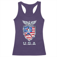 USA 2026 Soccer Player Racerback Tank Top United States Team Pride