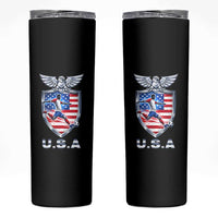 USA 2026 Soccer Player Skinny Tumbler United States Team Pride