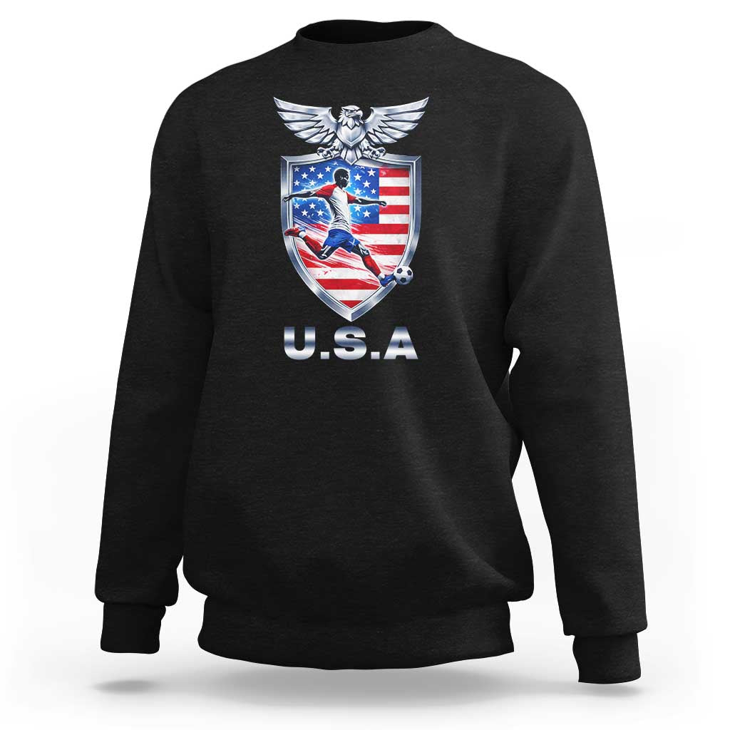 USA 2026 Soccer Player Sweatshirt United States Team Pride