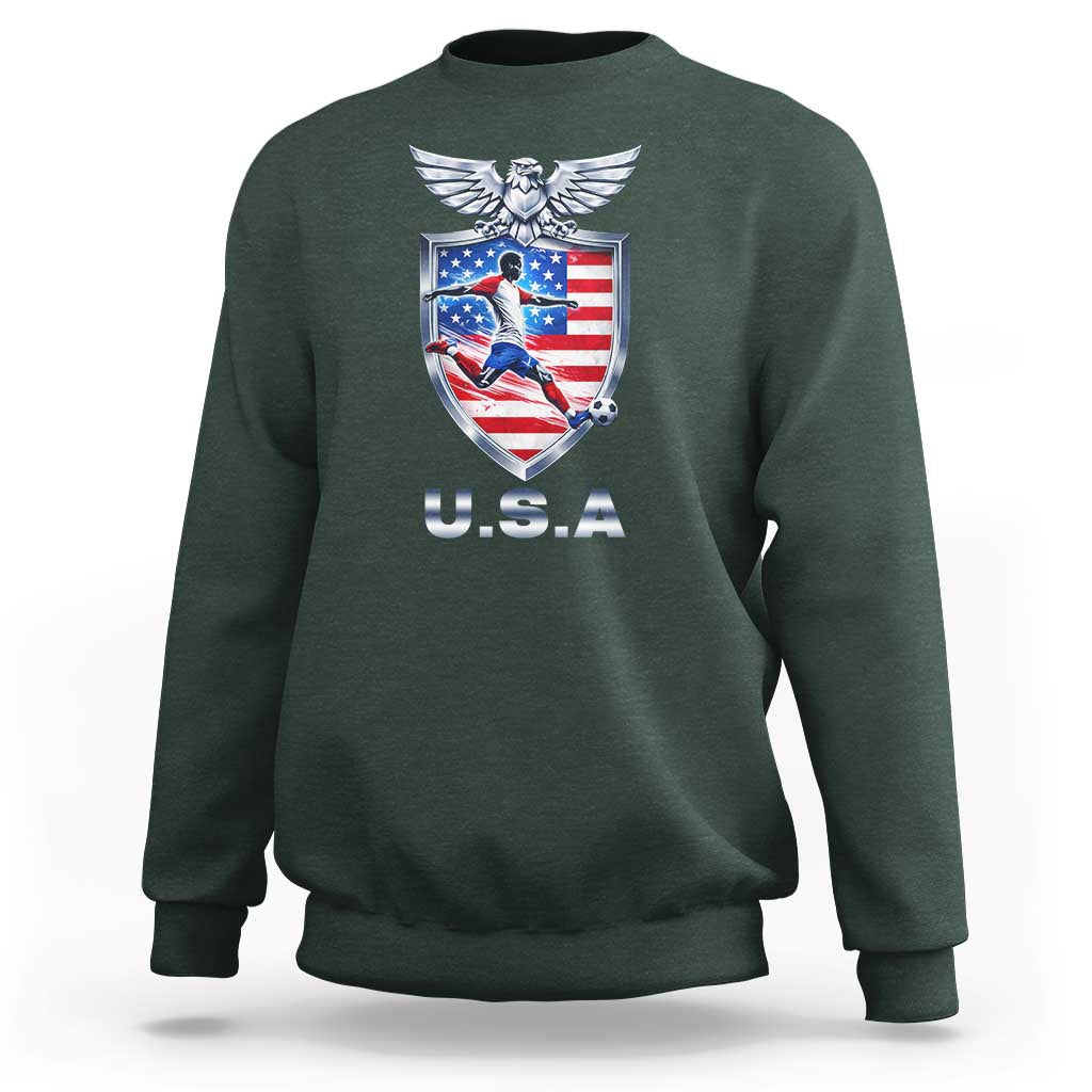 USA 2026 Soccer Player Sweatshirt United States Team Pride