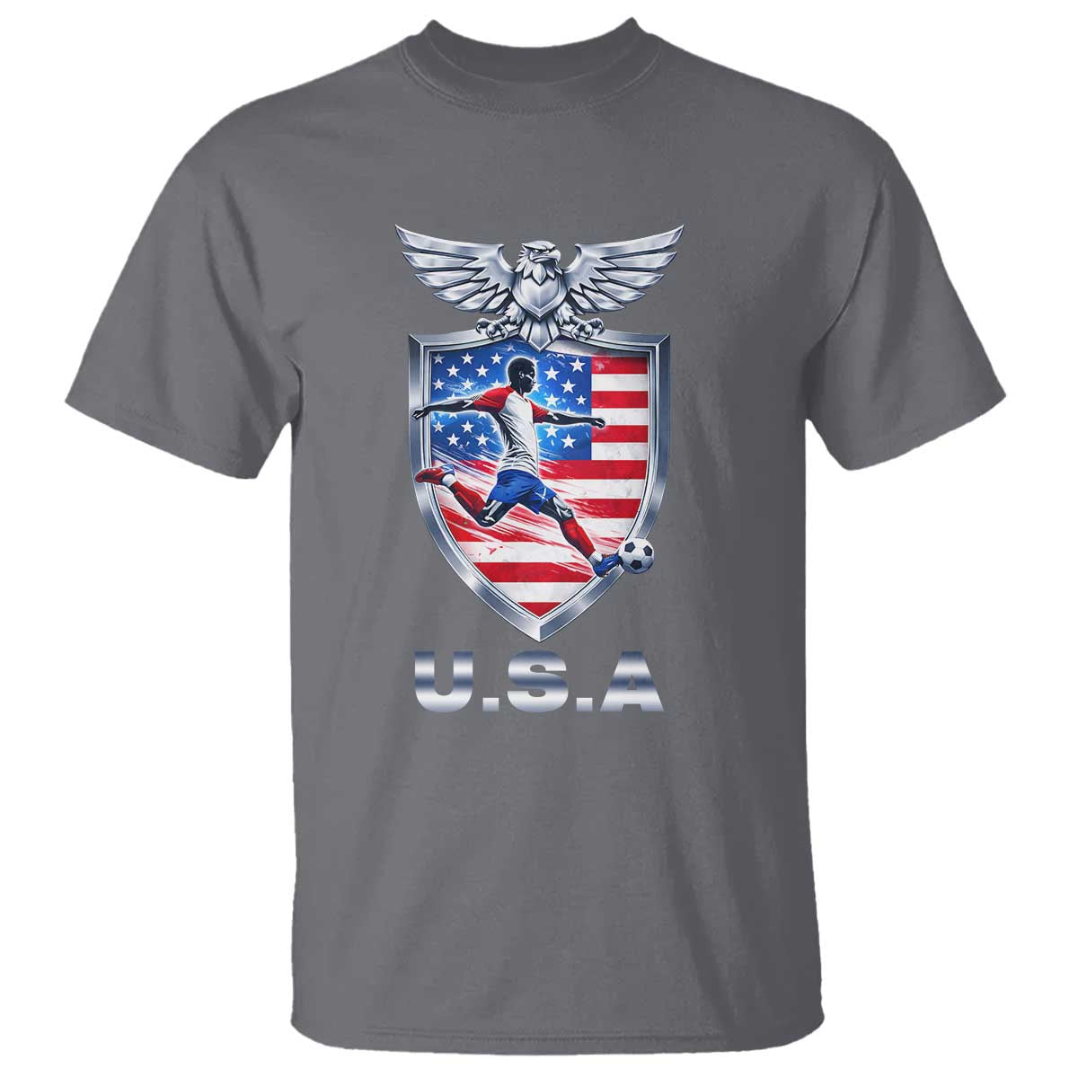 USA 2026 Soccer Player T Shirt United States Team Pride