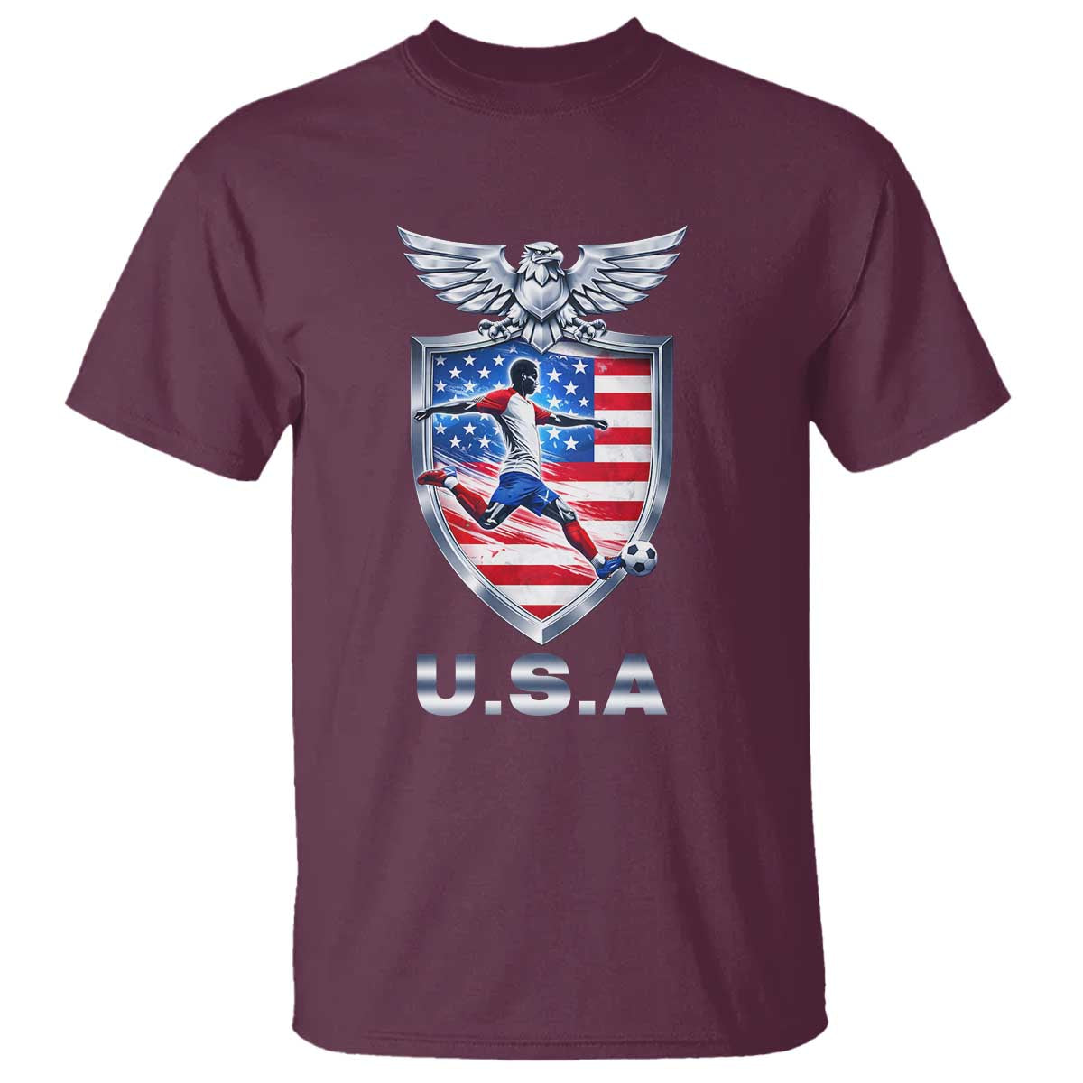 USA 2026 Soccer Player T Shirt United States Team Pride