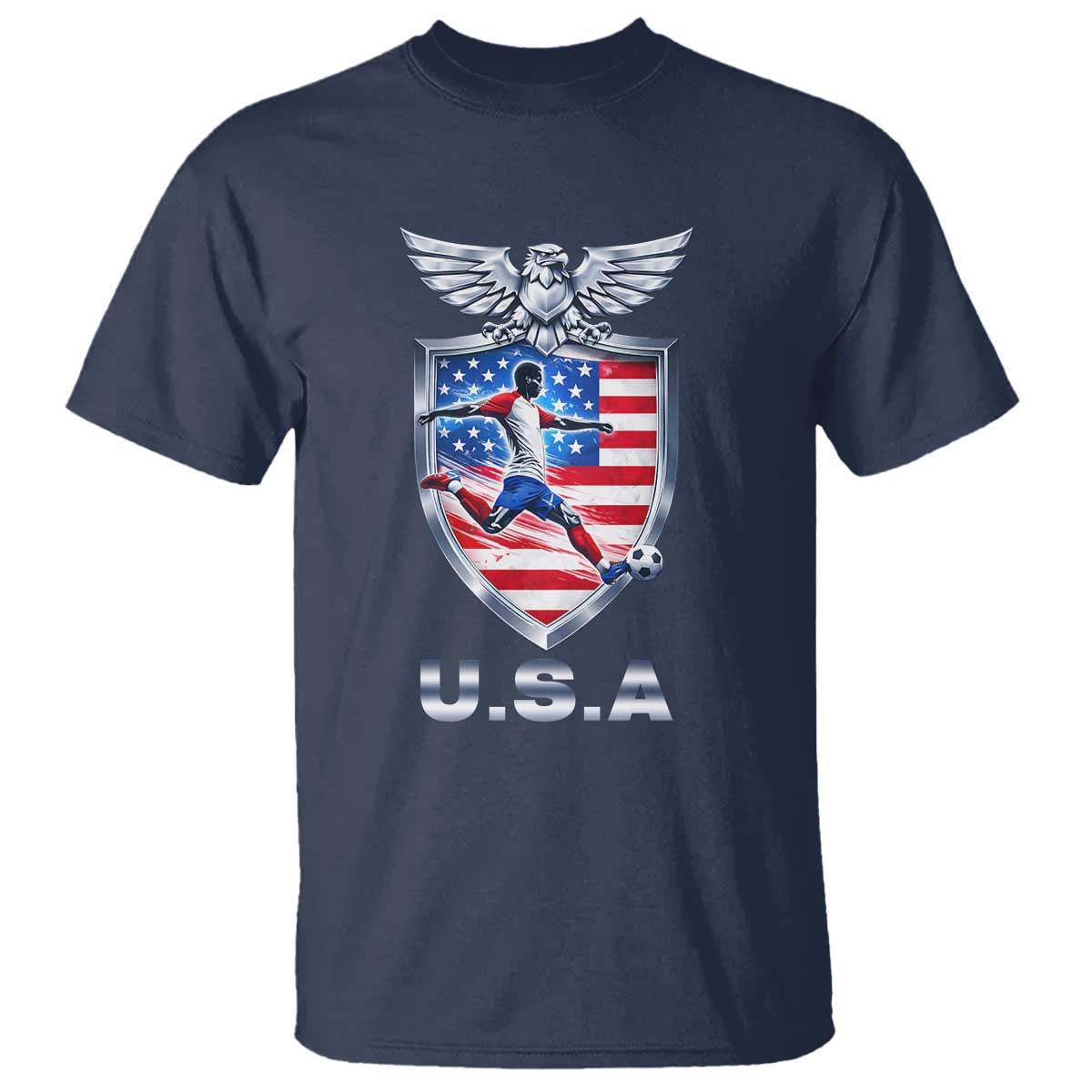 USA 2026 Soccer Player T Shirt United States Team Pride