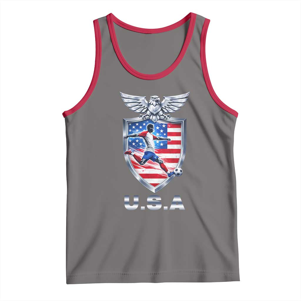 USA 2026 Soccer Player Tank Top United States Team Pride