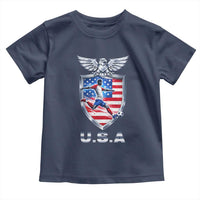 USA 2026 Soccer Player Toddler T Shirt United States Team Pride