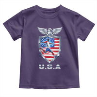 USA 2026 Soccer Player Toddler T Shirt United States Team Pride