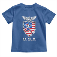USA 2026 Soccer Player Toddler T Shirt United States Team Pride
