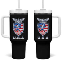 USA 2026 Soccer Player Tumbler With Handle United States Team Pride