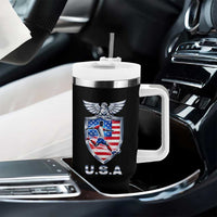 USA 2026 Soccer Player Tumbler With Handle United States Team Pride