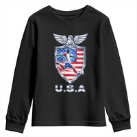 USA 2026 Soccer Player Youth Sweatshirt United States Team Pride
