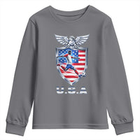 USA 2026 Soccer Player Youth Sweatshirt United States Team Pride